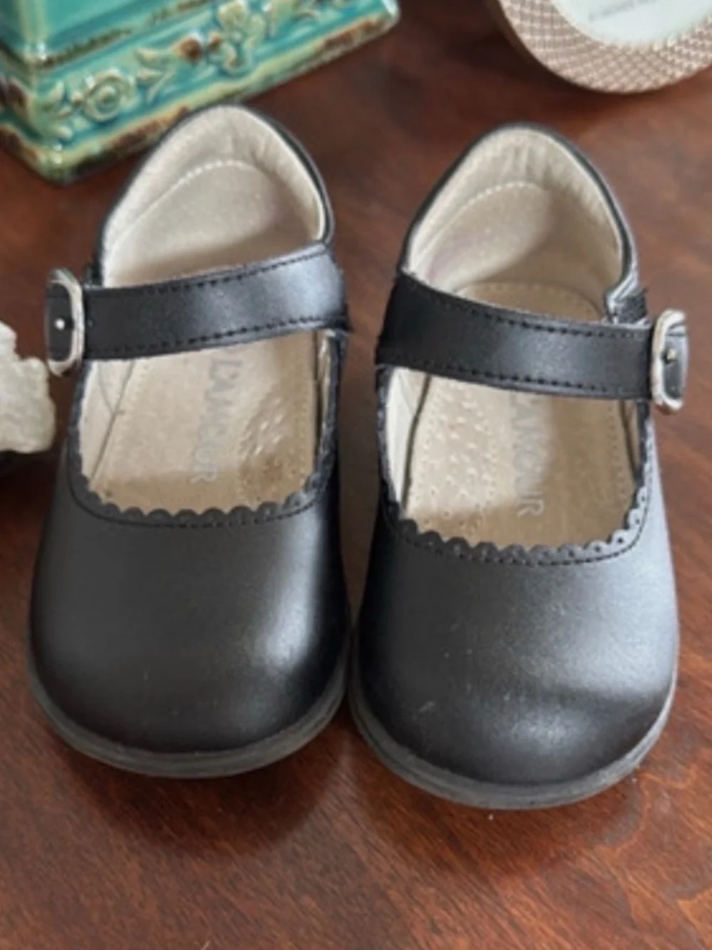 EUC Girl’s L’amour Chloe Mary Jane’s size 5C